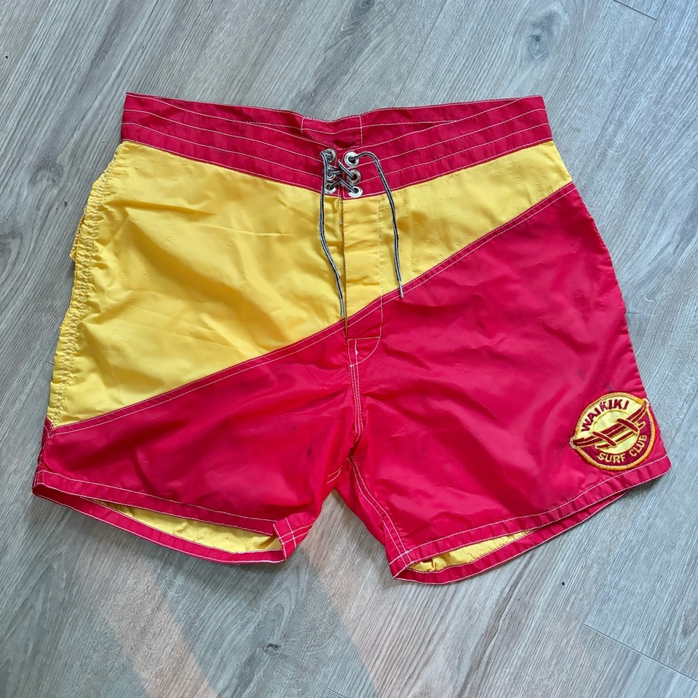 Vintage Waikiki Surf Club Men’s swim shorts